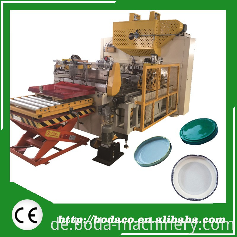 Twist Off Cap Lid Making Machine